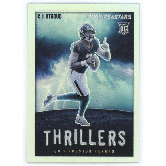 NFL 2023 Panini Rookies & Stars Thrillers Silver CJ Stroud TH-12 (Rookie)