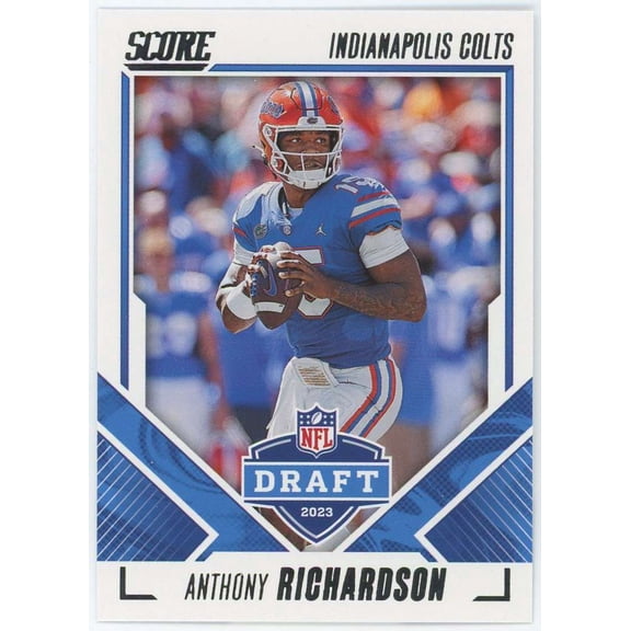 NFL 2023 Panini Score Draft Insert Anthony Richardson #6 (Rookie)