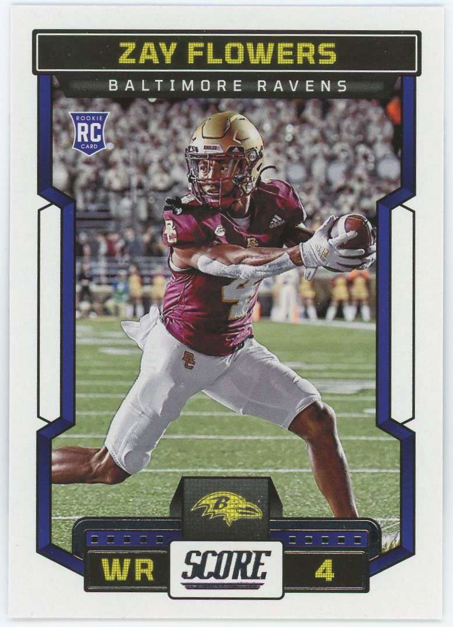 NFL 2023 Panini Score Zay Flowers #351 (Rookie) - Walmart.com