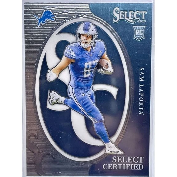 NFL 2023 Panini Select Certified Sam LaPorta CRO-SLA (Rookie)