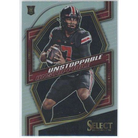 NFL 2023 Panini Select Draft Picks Silver CJ Stroud UN-2 (Rookie, Unstoppable)