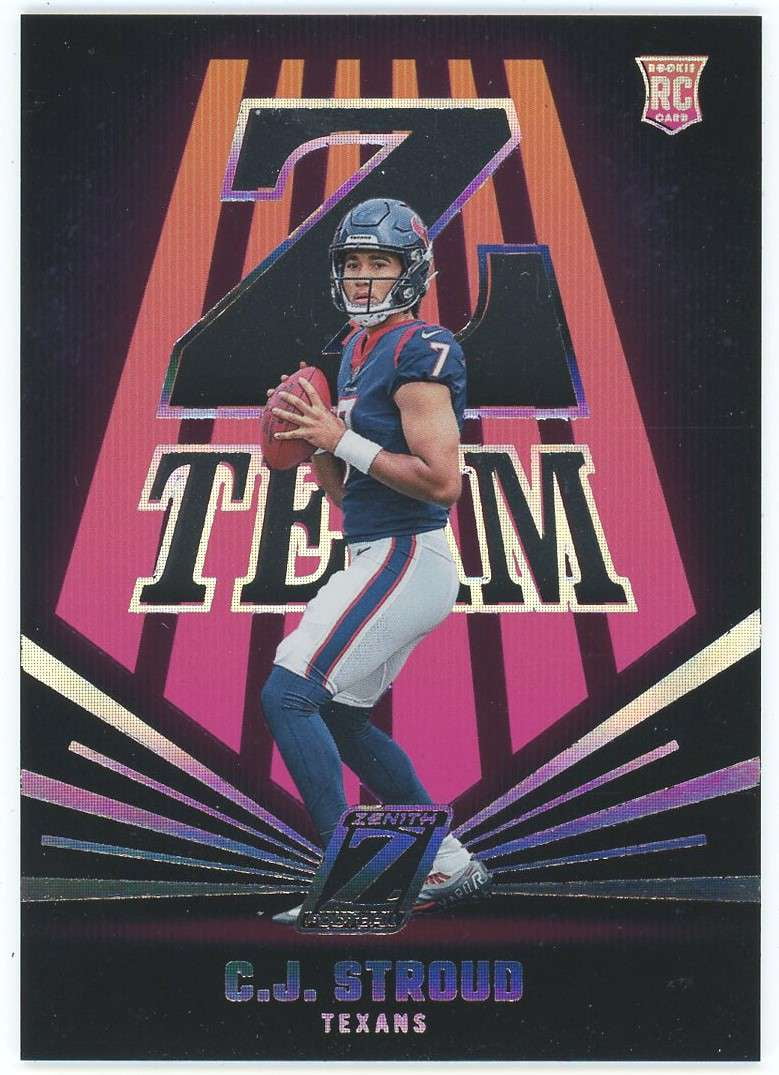 NFL 2023 Panini Zenith Z-Team CJ Stroud #23 (Rookie