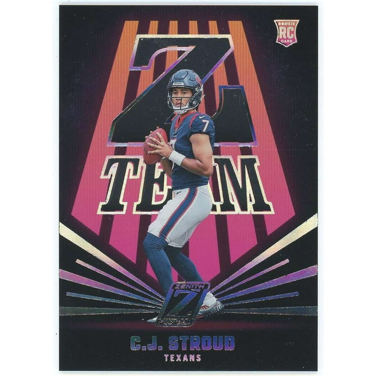 NFL 2023 Panini Zenith Z-Team CJ Stroud #23 (Rookie) - Walmart.com