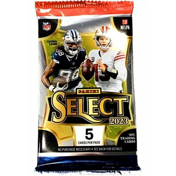 NFL 2023 Select Football Trading Card HOBBY Pack (5 Cards per Pack)