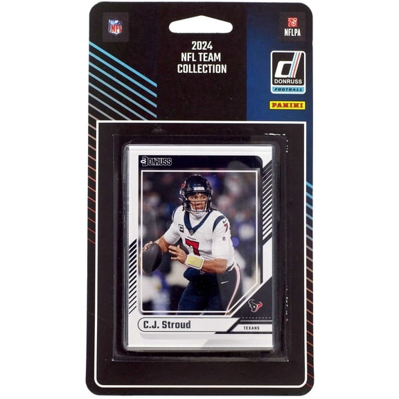 2024 Donruss Factory Sealed Houston Texans NFL Team Set CJ Stroud