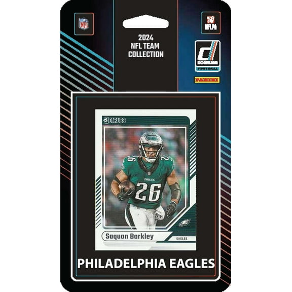 NFL 2024 Donruss Football Philadelphia Eagles Trading Card Team Set