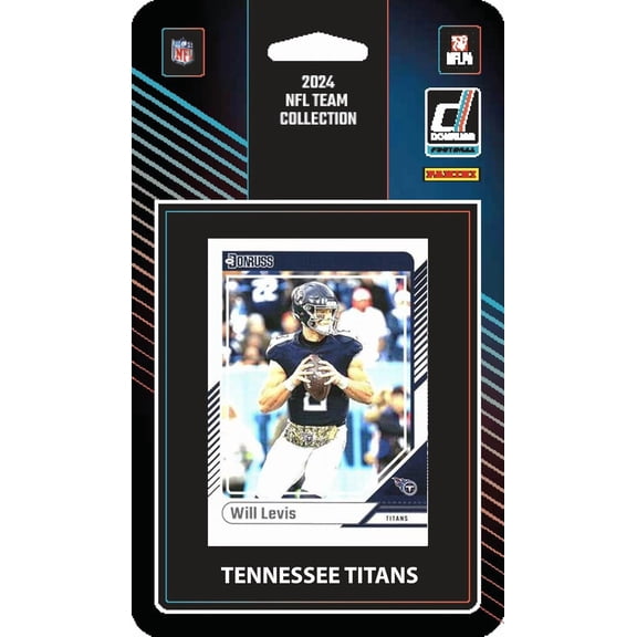 NFL 2024 Donruss Football Tennessee Titans Trading Card Team Set