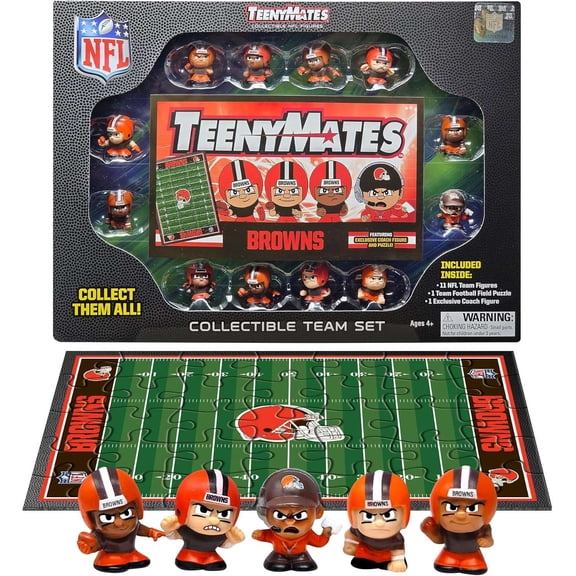 Cleveland Browns NFL TeenyMates Collectible Team Set (12)
