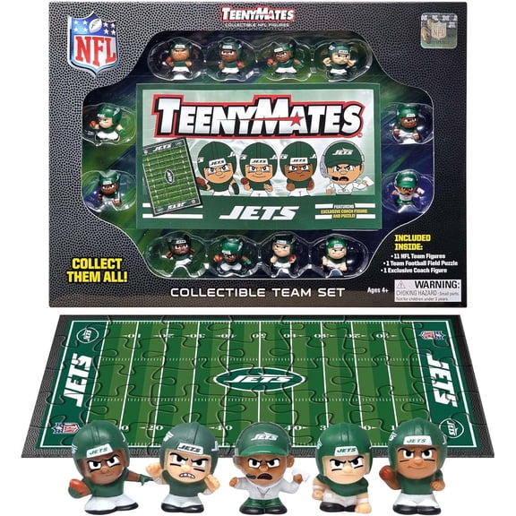 New York Jets NFL TeenyMates Collectible Team Set (12)