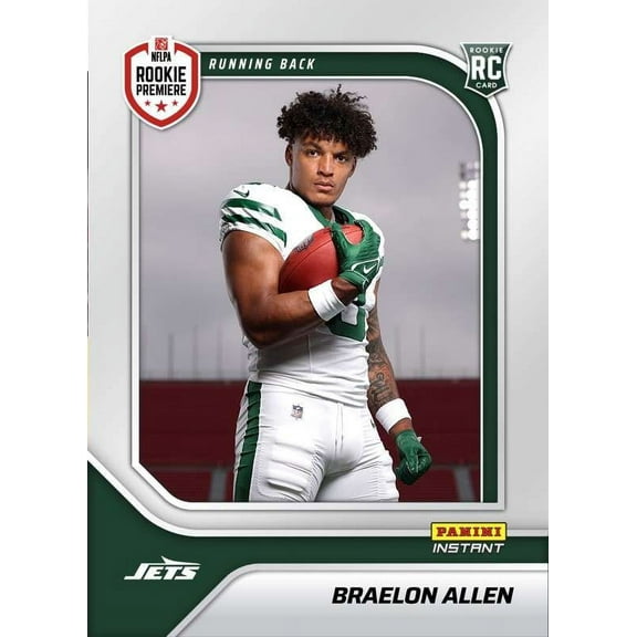 NFL 2024 Instant RPS First Look Football     Braelon Allen RPSFL-4 (Rookie)