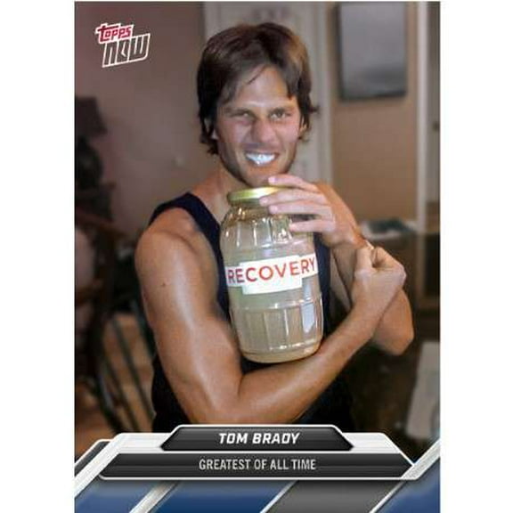 NFL 2024 NOW Football Tom Brady TB1 (The GOAT, Greatest Of All Time!)