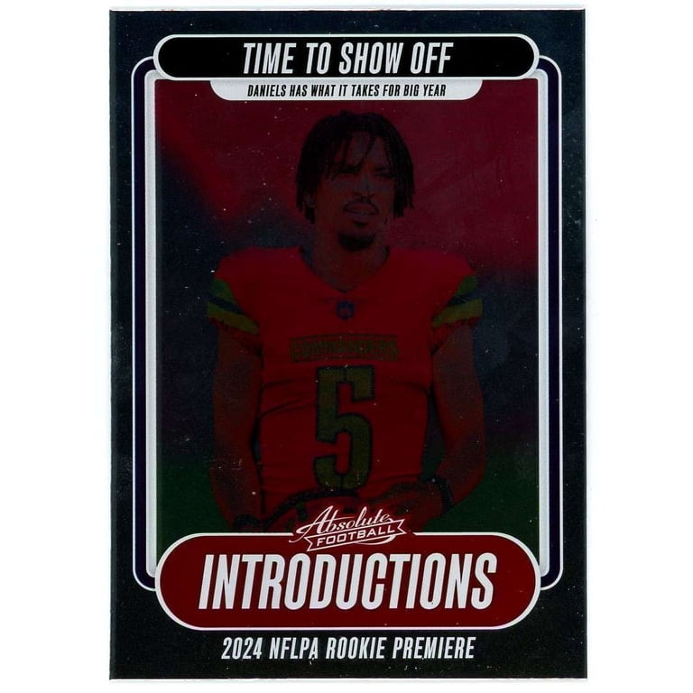 NFL 2024 Panini Absolute Football Introductions Jayden Daniels I