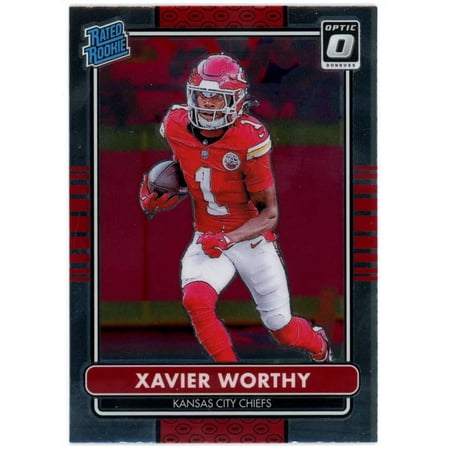 NFL 2024 Panini Donruss Optic Football 2014 Retro Series Xavier Worthy #8 (Rookie)