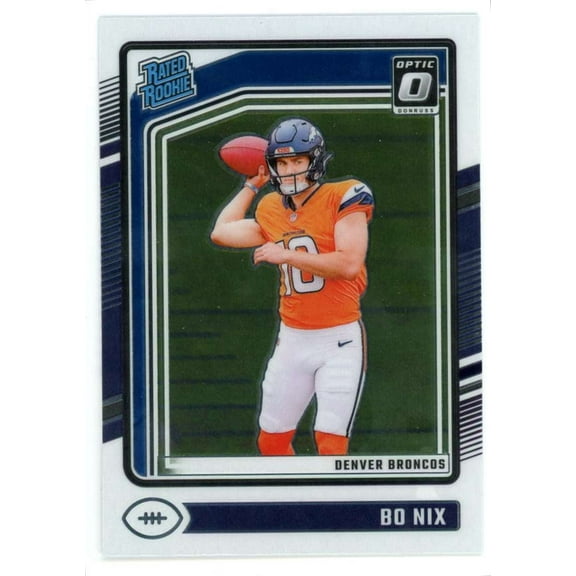 NFL 2024 Panini Donruss Optic Football Bo Nix #209 (Rookie)