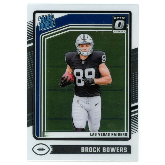 NFL 2024 Panini Donruss Optic Football Brock Bowers #215 (Rookie)