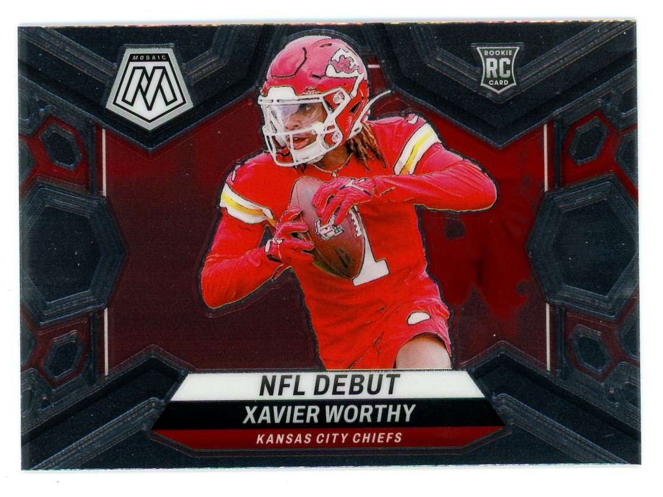 NFL 2024 Panini Mosaic Football Debut Xavier Worthy #285 (Rookie