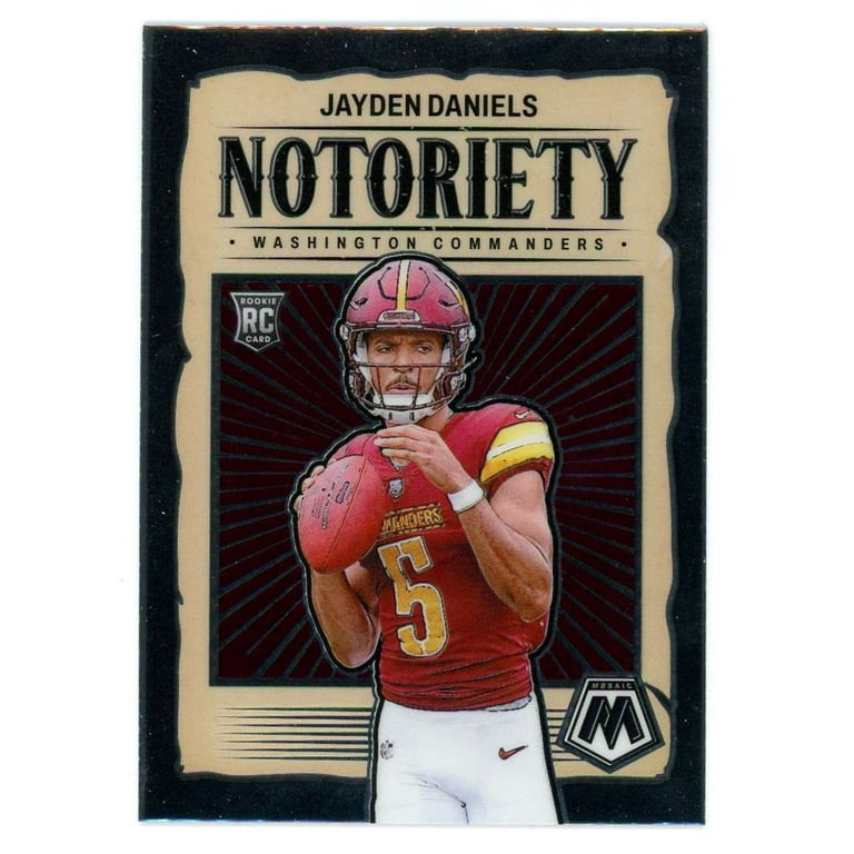NFL 2024 Panini Mosaic Football Notoriety Jayden Daniels #19