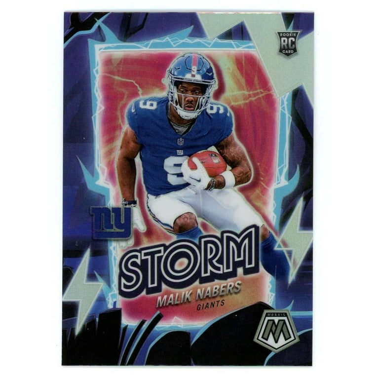 NFL 2024 Panini Mosaic Football Storm Malik Nabers #12 (Rookie