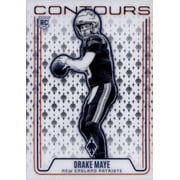 NFL 2024 Panini Phoenix Football Phoenix Contours Drake Maye CON-DME [Rookie]