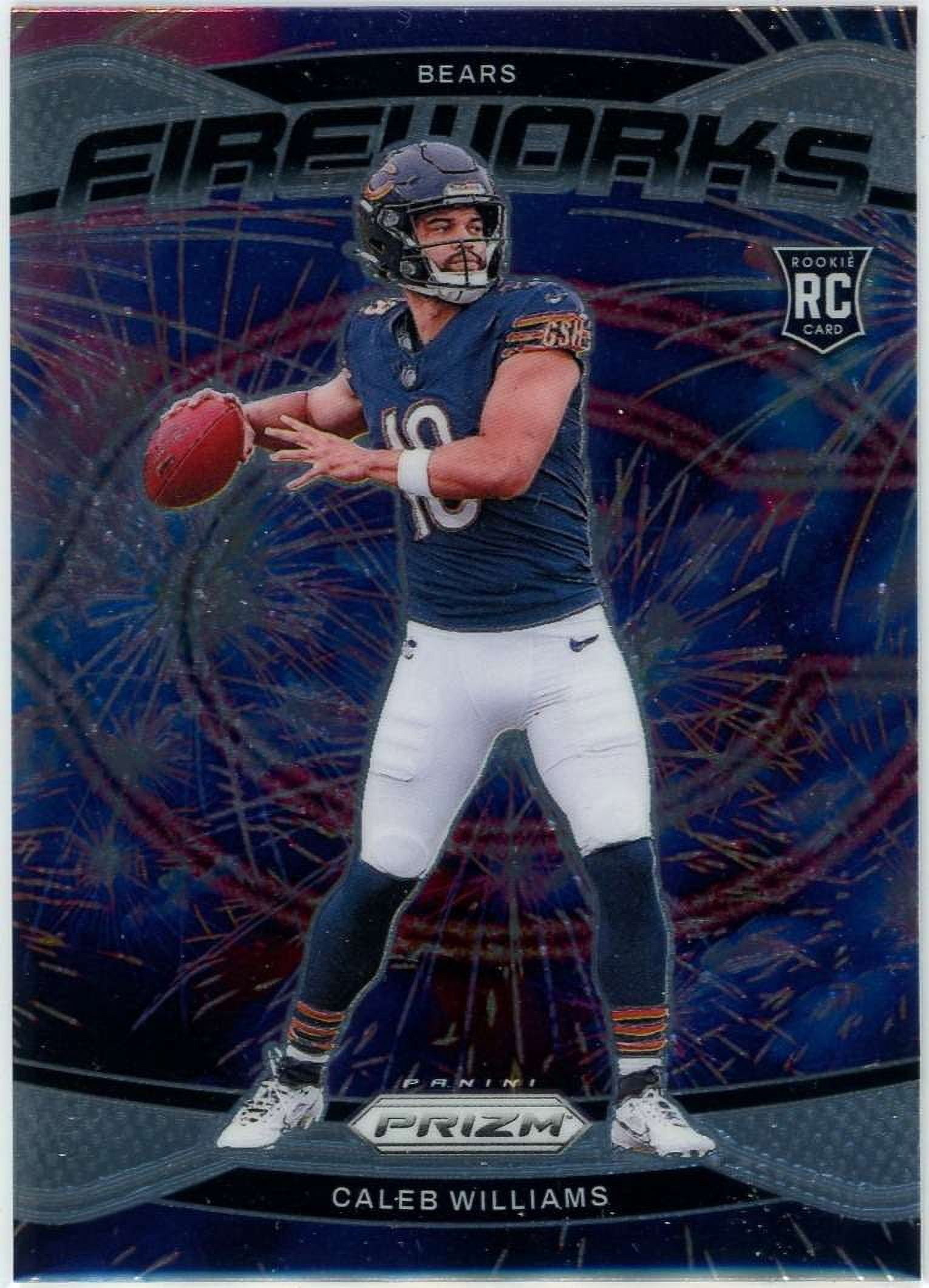 NFL 2024 Panini Prizm Football Fireworks Caleb Williams #25 (Rookie ...