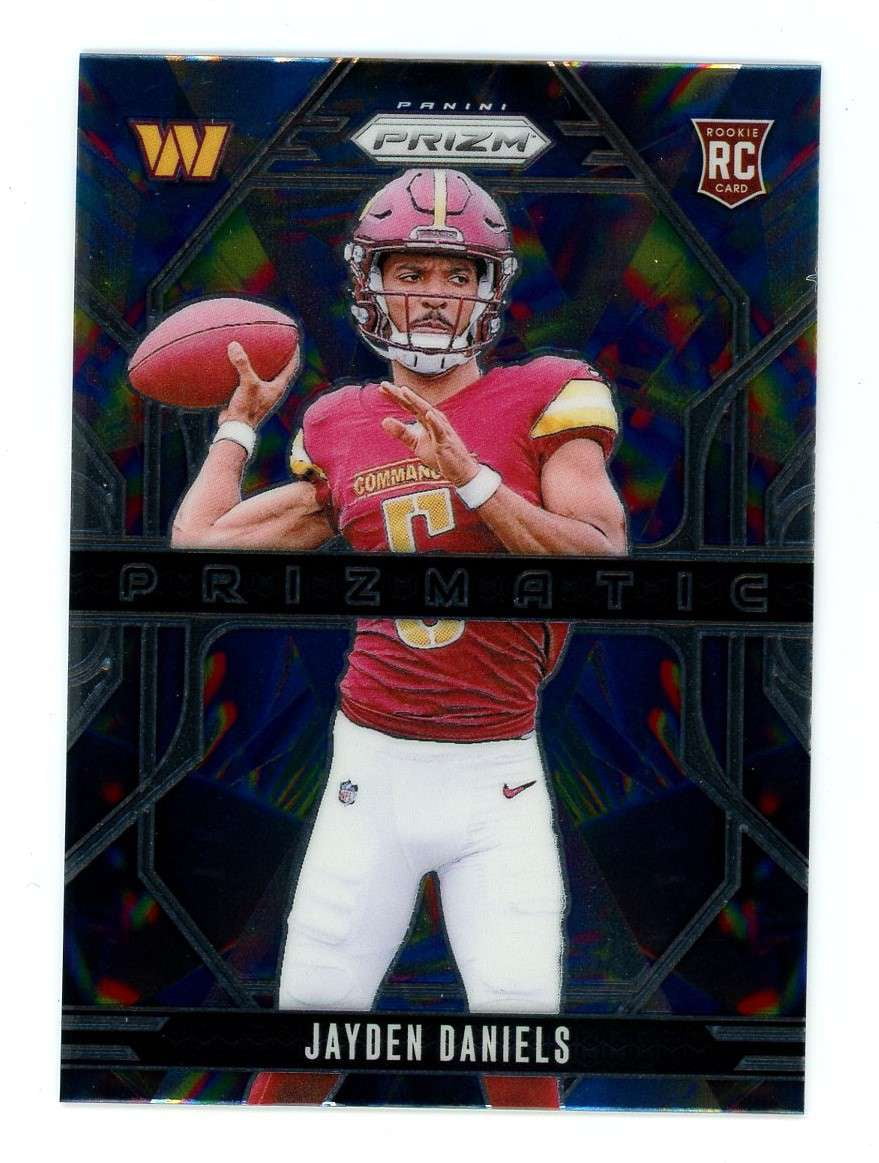 ☆ダニエルさまァ➰☆様 S 3本 NFL 2024 Panini Prizm Football Prizmatic Jayden Daniels #3 (Rookie