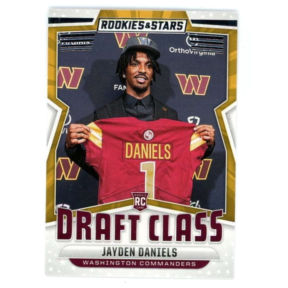 NFL 2024 Panini Rookies & Stars Football Draft Class Jayden Daniels DC-JDS (Rookie)