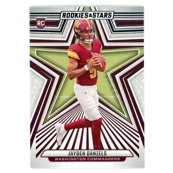 NFL 2024 Panini Rookies & Stars Football   Jayden Daniels #148 (Rookie)