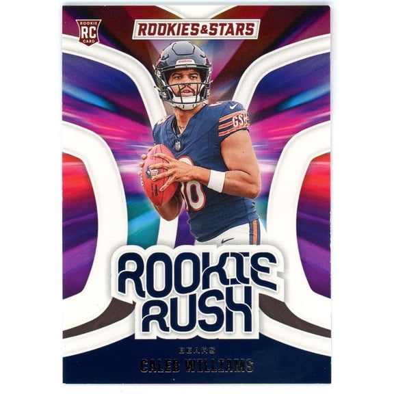 NFL 2024 Panini Rookies & Stars Football Rookie Rush Caleb Williams RR-CWS (Rookie)