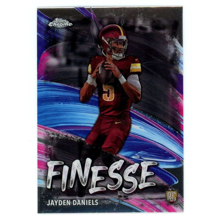 NFL 2024 Topps Chrome Football Finesse Jayden Daniels F-3  display picture 3