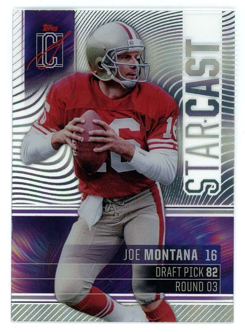 NFL 2024 Topps Signature Class Football Star Cast Joe