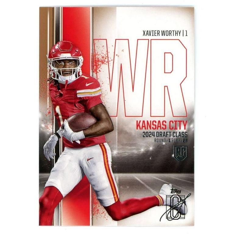 NFL 2024 Topps Signature Class Football Xavier Worthy #125 (Rookie