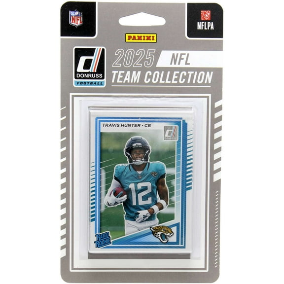 NFL 2025 Donruss Football Jacksonville Jaguars Trading Card Team Set