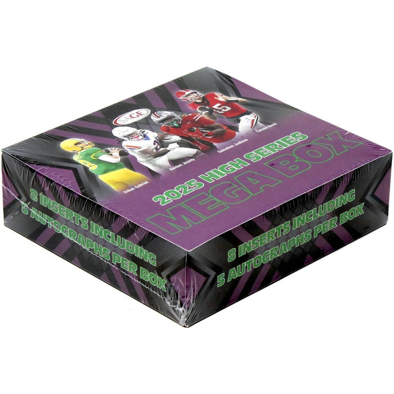 Collectible NFL 2025 HIGH Series Football Trading Card MEGA