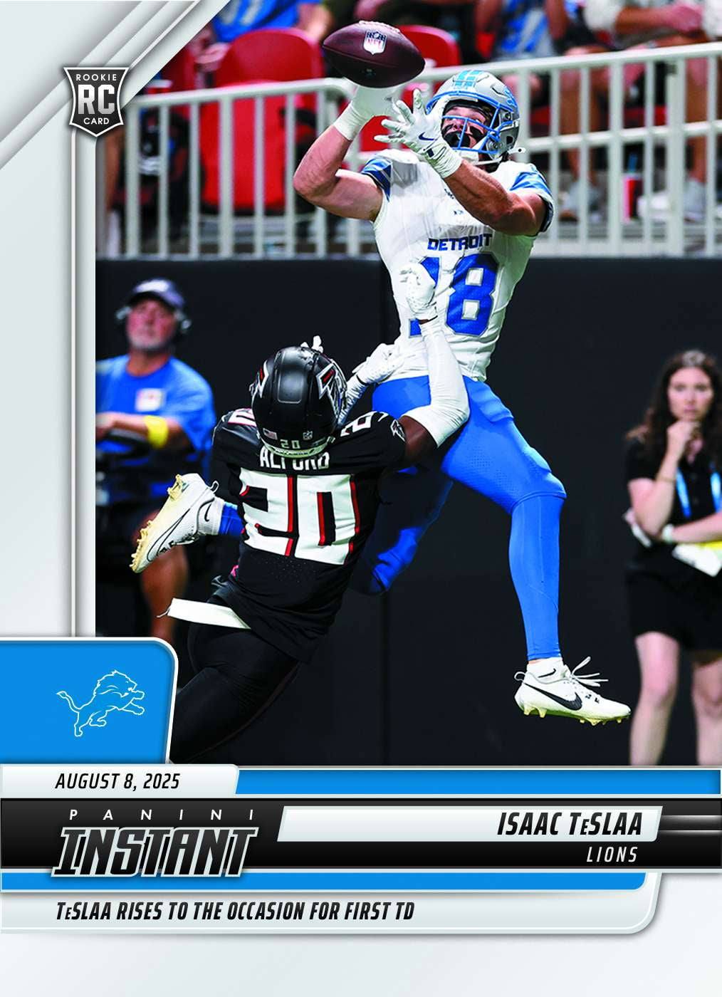 NFL 2025 Instant Football  Isaac Teslaa #10 [Rookie]