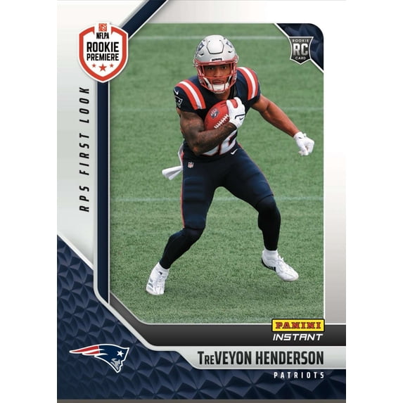 NFL 2025 Instant RPS First Look Football TreVeyon Henderson RPSFL-37 (Rookie)