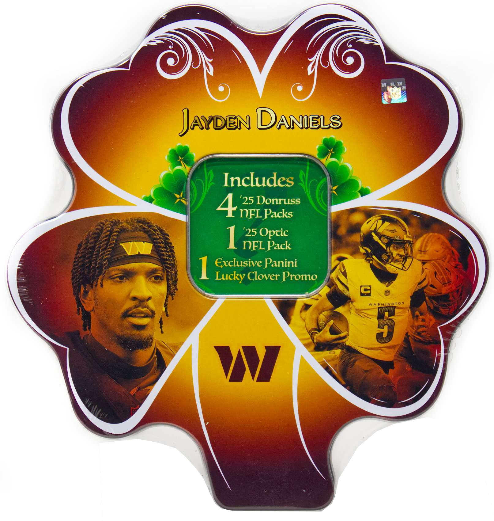 NFL 2025 Panini Football Jayden Daniels Trading Card COLLECTOR