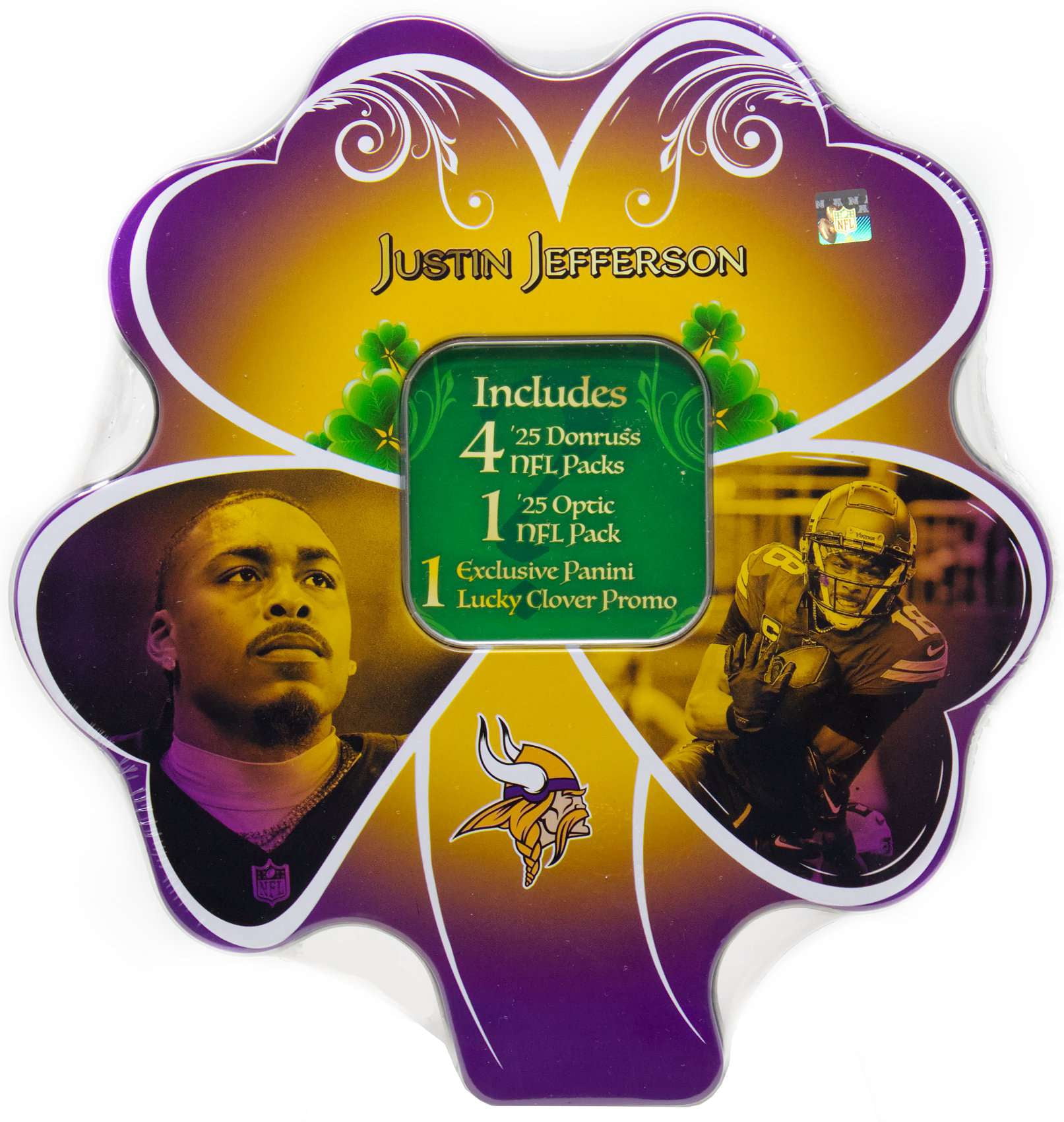 NFL 2025 Panini Football Justin Jefferson Trading Card COLLECTOR