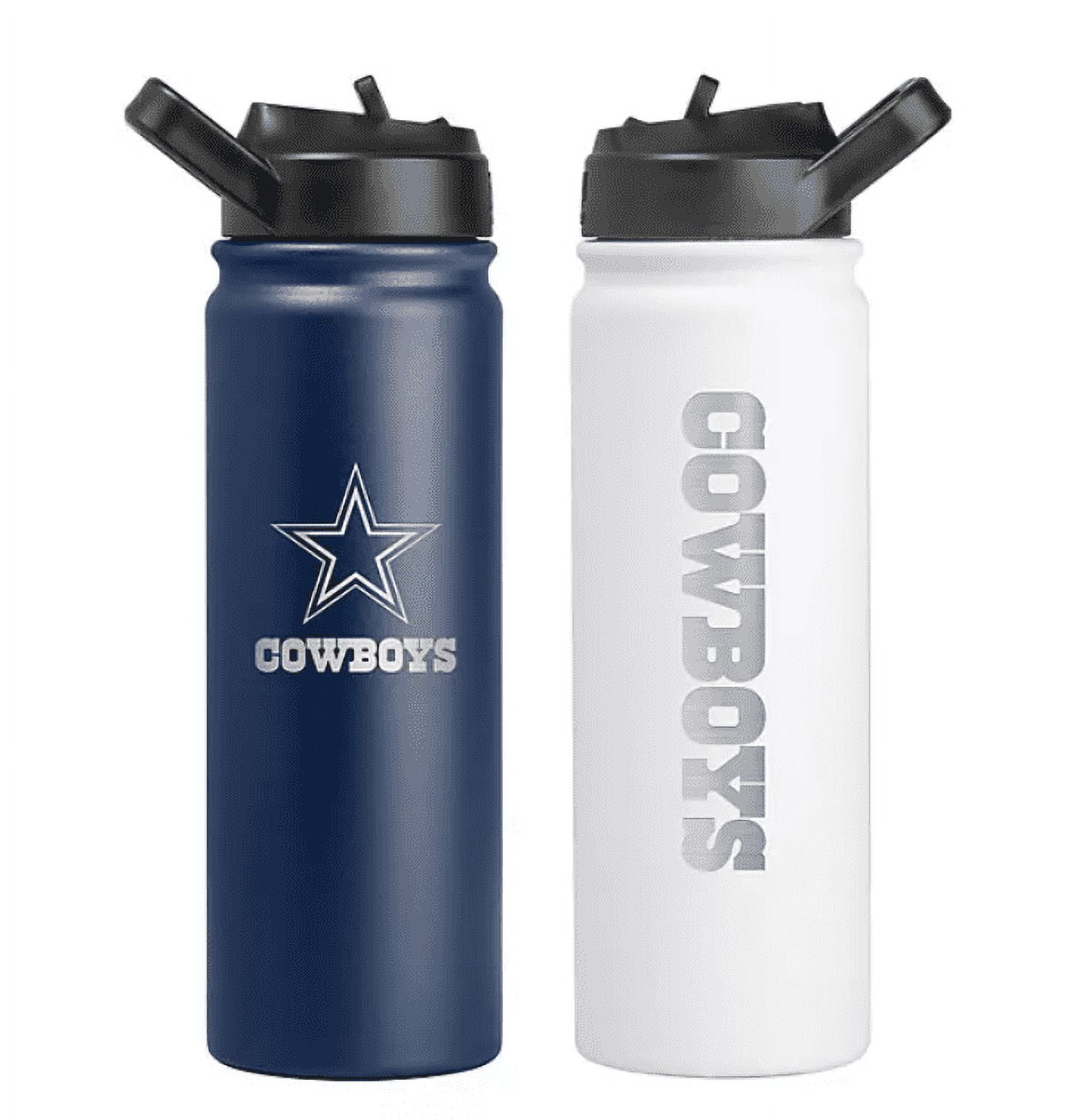 NFL 24oz Water Bottle Set Cowboys