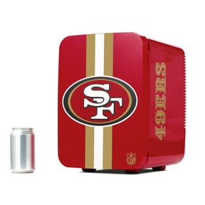 NFL 49ers Mini Fridge 6 Can 4L