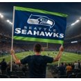 thumbnail image 1 of NFL American Football Flag Banner 3ft x 5ft FREE FAST SHIPPING (Seahawks), 1 of 5