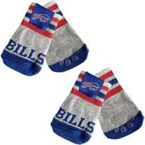 NFL Anti Slip Dog Socks with Elastic Ribbed Top Indoor/Outdoor Paw Protection