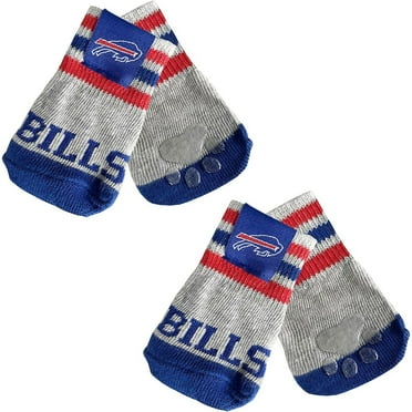 NFL Anti Slip Dog Socks with Elastic Ribbed Top Indoor/Outdoor Paw Protection
