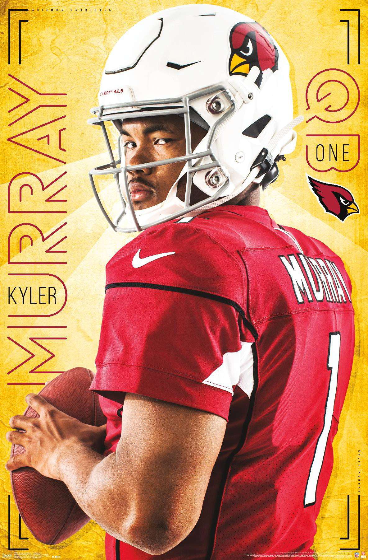NFL Arizona Cardinals - Kyler Murray 19 Wall Poster, 14.725 x 22.375 