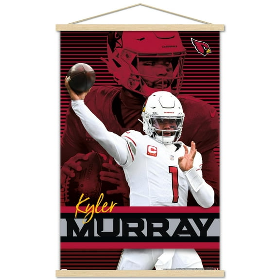 NFL Arizona Cardinals - Kyler Murray 24 Wall Poster with Magnetic Frame, 22.375" x 34"