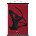 thumbnail image 1 of NFL Arizona Cardinals - Logo 25 Wall Poster with Magnetic Frame, 22.375" x 34", 1 of 5