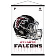 thumbnail image 1 of NFL Atlanta Falcons - Drip Helmet 20 Wall Poster with Magnetic Frame, 22.375" x 34", 1 of 5