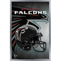 NFL Atlanta Falcons - Helmet 16 Wall Poster, 14.725" x 22.375", Framed
