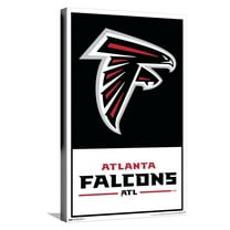 NFL Atlanta Falcons - Logo 21 Canvas Wall Poster, 14.725" x 22.375"