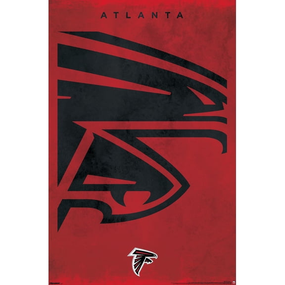 NFL Atlanta Falcons - Logo 25 Wall Poster, 22.375" x 34"