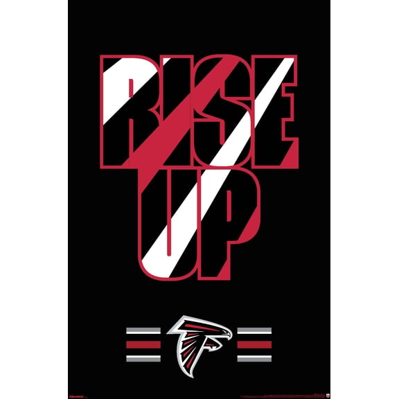 NFL Atlanta Falcons - Rise Up 26 Wall Poster, 14.725" x 22.375"